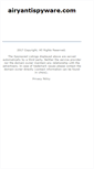 Mobile Screenshot of airyantispyware.com